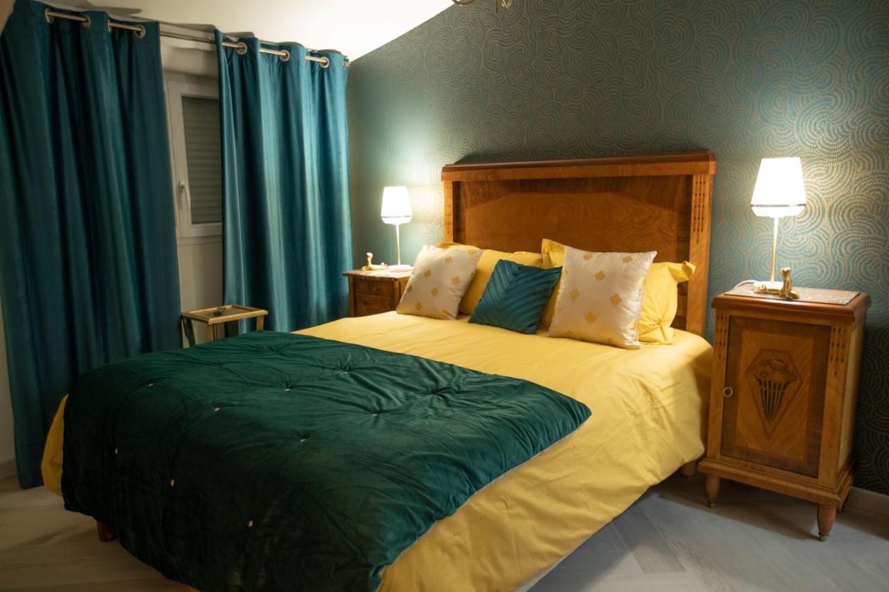 Chambre Art Deco Gatsby Dans Maison D'Hote "Le Petit Clouet" - Rochecorbon Luaran gambar